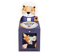 folia 27103 Sticker Roll Space Safari Sticker Set with 320 Stickers, 4 m Long with Various Self-Adhesive Designs