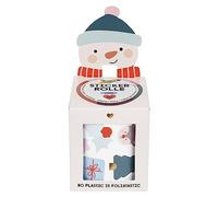 folia 27105 Sticker Roll Winter Sticker Set with 464 Stickers 4 m Long with Various Self-Adhesive Designs