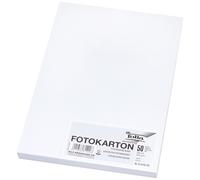 folia 4001868614008 614/50 0 Photo Card DIN A4 300 g/m² 50 Sheets White for Craf