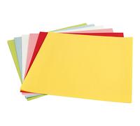Folia 42309 - Lichterpapier 80G,30 x 30 cm 12 Blatt 6 farbig sortiert