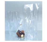 folia 482 - Bottom Bags without Print, Approx. 14.5 x 23.5 cm, Pack of 10 - for Individual Packaging of Biscuits, Sweets and Much More