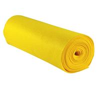 Folia 520014 Craft Felt, 45 cm x 5 m, 1 Roll, Banana Yellow