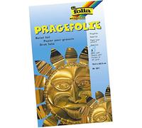 Folia 6 1208 199 Carbide for Printing 3 Sheets 18.5 x 29 cm Gold