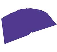 folia 614/50 32 - Photo Card DIN A4, 300 g/m², 50 Sheets, Dark Purple, for Crafts and Creative Design of Cards, Window Pictures and Scrapbooking
