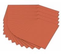 Folia 614/50 40 - Fotokarton 300 g/m², DIN A4, 50 Blatt, orange 50 Bogen Black,O