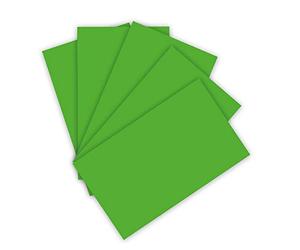 folia 6355 Coloured Paper 130 g/m² Coloured Drawing Paper in Grass Green, DIN A3, 50 Sheets as a basis for numerous crafts.