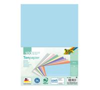 folia 6495 Coloured Paper Mix Pastel DIN A4 130 g/m² 100 Sheets Assorted in 10 C