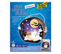 Folia 68102 Lanterns Craft Set, Ghost with Lantern Stick and LED Light, Medium