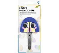 folia 772 Rainbow Children's Craft Scissors, Approx. 16 cm, Children's Scissors with Rainbow Motif and Ruler Embossing, Rustproof with Rounded Corners, for Right-Handed Users
