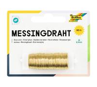 folia 79465 Brass Wire 0.3 mm x 80 m Gold