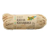 Folia 901009 Natural Raffia Bast Pack of 5