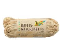 Folia 901009 Natural Raffia Bast Pack of 5