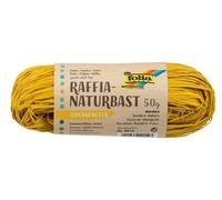 folia 9014 Natural 50 g Banana Yellow, Raffia Naturbast 50g Raffia Naturbast 50g