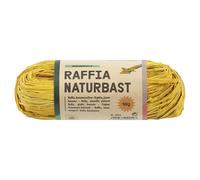 folia 9014 Natural 50 g Banana Yellow, Raffia Naturbast 50g