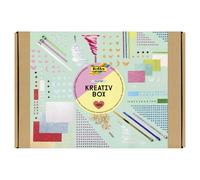 folia 937 Creative Box "Glitter Mix", Over 900 Pieces, Glittery, Colourful Mater