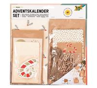 folia 9383 Falala Advent Calendar Set, 97-Piece DIY Craft Set for Designing an I