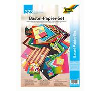 folia 940 Craft Paper Set All Year Round 323 Pieces Creative Set for Children and Adults with Various Craft Materials
