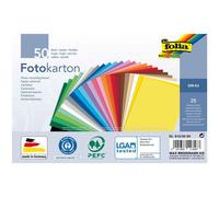 Folia A5 Card 300 g/m2 25 Assorted Colours Black