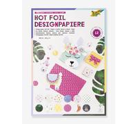 Folia Metallic Effect Design Papers, 12 Sheets multicoloured