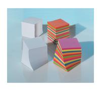 Folia Replacement Paper for MeMO Box 9910/E - 90 x 90 x 90 mm Assorted Colours
