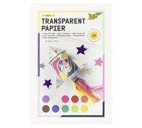 Folia Transparent Paper Craft Booklet - 200 x 300 mm - 10 Sheets
