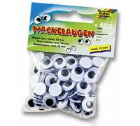 folia Wackelaugen 12,0 mm 100 St. NEW