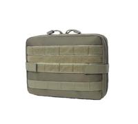 Foliage Green Tactical Toiletry Bag for Men Travel Organizer with Large Capacity for Military Camping Outdoor Bathroom Heavy-Duty Polyester Water-Resistant Compact Portable Shaving Bag Compartments