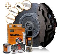 FOLIATEC 2170 Brake Caliper Paint Kit High Temperature Carbon Tuning Car
