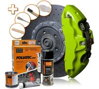 FOLIATEC 2177 Brake Caliper Paint Kit High Temperature Green Toxic Tuning Car