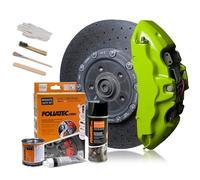 Foliatec 2177 Brake Calliper Paint Set, Toxic Green