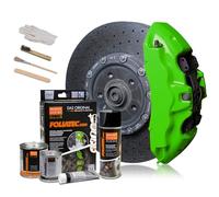 FOLIATEC 2182 Brake Caliper Paint Set, Neon Green