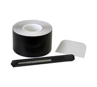 Foliatec F34141 'Chrome Out' Set Black Matt - Foil strip 5cm x 15m