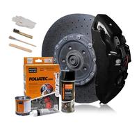 Foliatec Brake Caliper Lacquer Set - midnight black - 3 Components