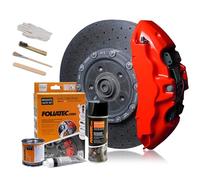Foliatec Brake Caliper Lacquer Set - Performance Red Glossy - 3 Components