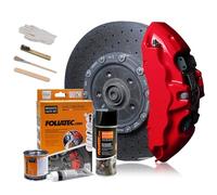 Foliatec Brake Caliper Lacquer Set - racing rosso - 3 Components