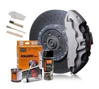 Brake Caliper Foliatec FT2172 High Temp Silver Engine Paint Lacquer Kit. Mat✅