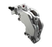 Foliatec Car Brake Caliper Paint / Lacquer Set - Stratos Silver (3 Part Kit)