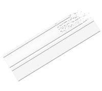 Foliatec Cardesign Sticker - Stripes - white matt - Length 150cm x Width 22cm
