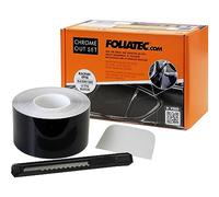 Foliatec 'Chrome Out' Set Black Glossy - Film strip 5cm x 15m