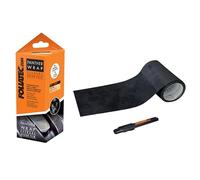 Foliatec Cockpit Panther Wrap Suede Look Film for Car Cockpit, Black, 15 x 140 cm