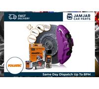 FOLIATEC Deep Violet Brake Caliper Paint 7 Pieces Kit Protective FT2179