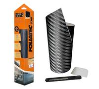 Foliatec FT3160 Cockpit Design Film Ultra Carbon, 61 x 50 cm, Black-Structured