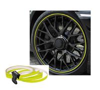 Foliatec PIN Striping rim design incl. installation tool - neon yellow - 4 strips 6mmx2,15meter & 1 tester 6mmx40cm