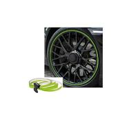 FOLIATEC FT34395 Pin Striping Rim Design including Mounting Kit, 8.6 x 4 x 2.15 m, 6 mm, Neon Green