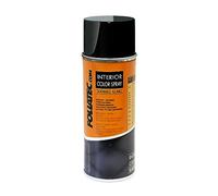Foliatec Interior Color Spray Paint Spray for Plastics, Faux Leather and Leather, Glossy Black, 400 ml