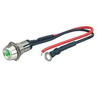 Foliatec LED Control Light chrome - power green Ø = 10mm - 1 piece