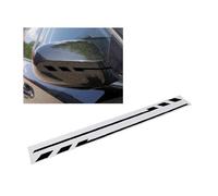 Foliatec PIN-Striping mirror cap design black - Width = 1,3cm: 2x 35,5cm