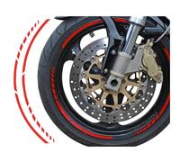 Foliatec PIN-Striping 'Racing' rim design Neon-Red - Width = 7mm: 14x 41cm