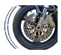 Foliatec Pin Striping Racing Wheel Rim Sticker Motorcycle Decorative Stripes Rims Sticker GT Blue