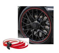 Foliatec FT34387 PIN-Striping rim design red - Width 6mm: 4x2,15 meter